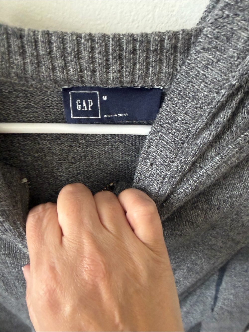 GAP Men's Gray Cardigan